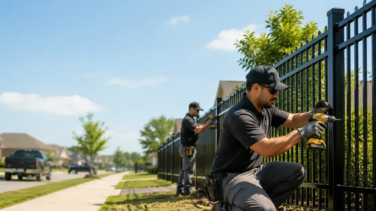 Metal Fence Installation in Guilford, CT